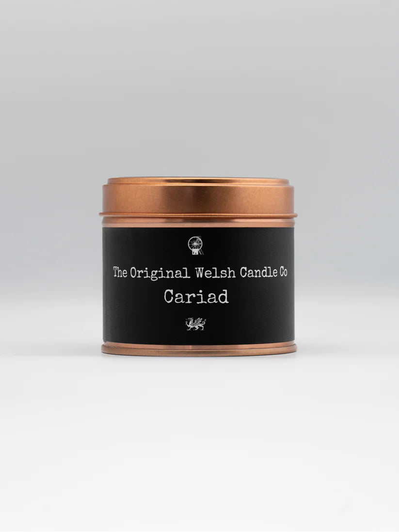 Cariad Welsh candle