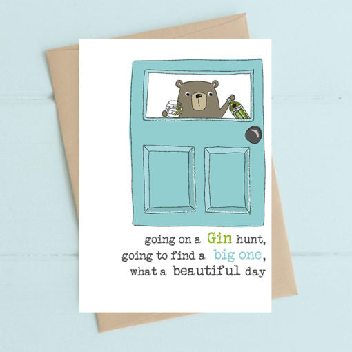 Going on a gin hunt - Card