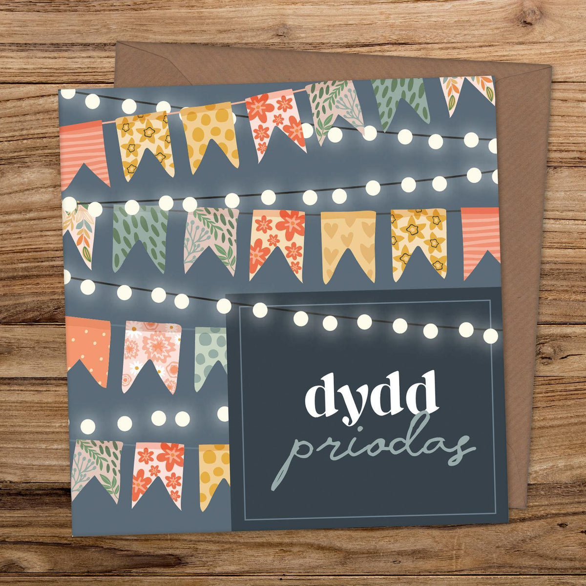 Dydd Priodas - Card